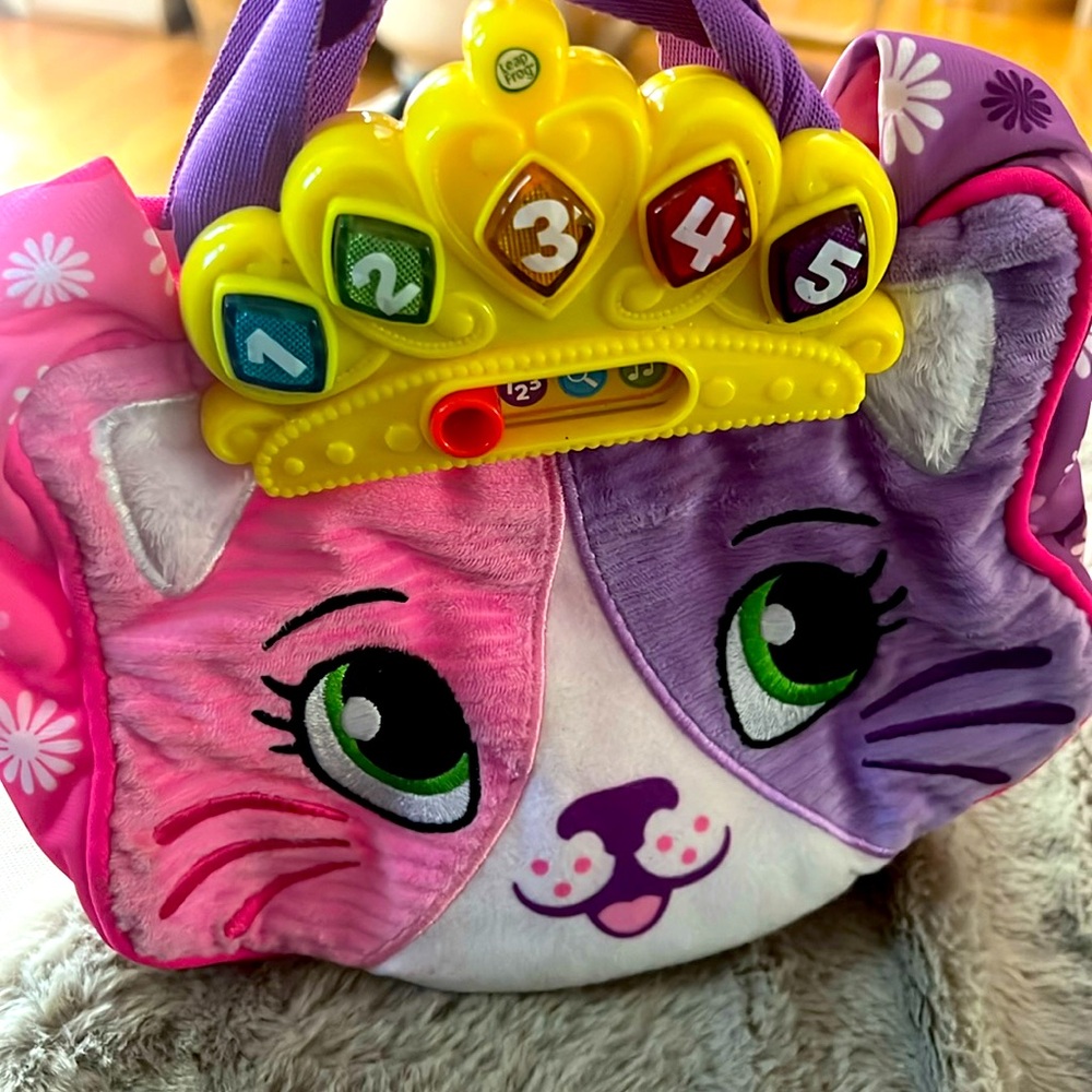 Violet leapfrog learning purse